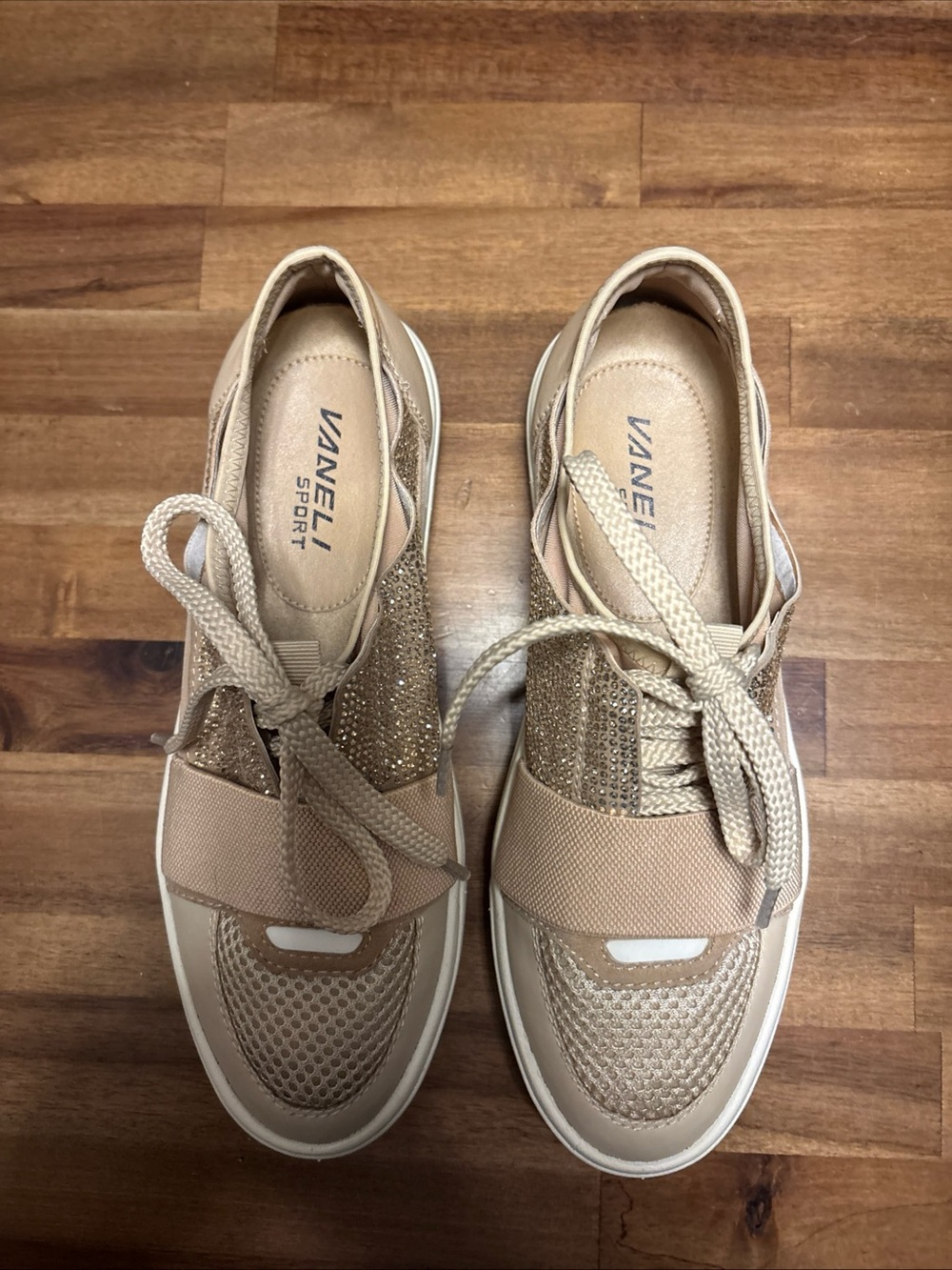 Vaneli Sport Women's size 7 Sequin accent Sneakers
